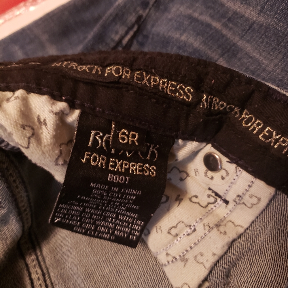 ❤Rerock For Express boot cut jeans